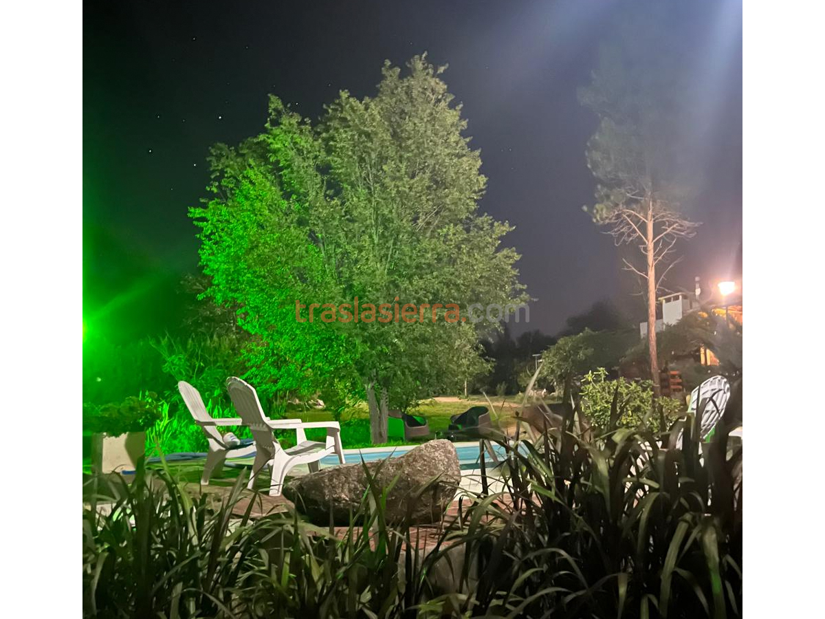 Piscina iluminada | Posada Amalur - Nono - Traslasierra