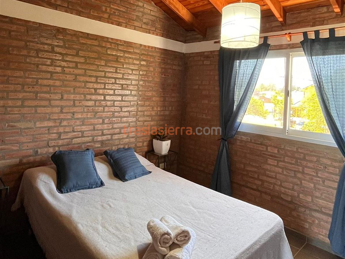 Dormitorio matrimonial unidad planta alta | De la Ribera lodge and teahouse - Mina Clavero - Traslasierra