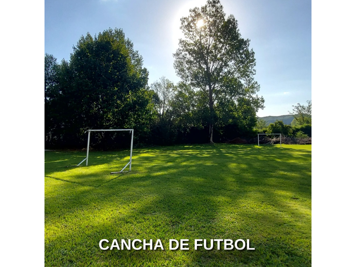 Cancha de fútbol | Cabañas del Lago - Las Rabonas - Traslasierra Cancha de fútbol | Cabañas del Lago - Las Rabonas - Traslasierra