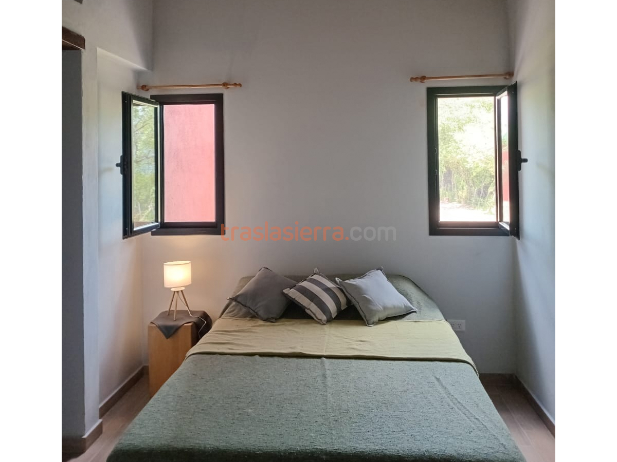 Dormitorio | Casas El Aguaribay - Los Molles - Traslasierra