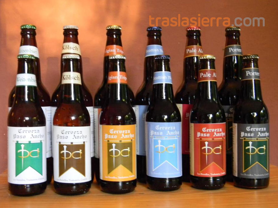 6 variedades de cerveza artesanal | Cervecería Paso Ancho Los Hornillos - Traslasierra