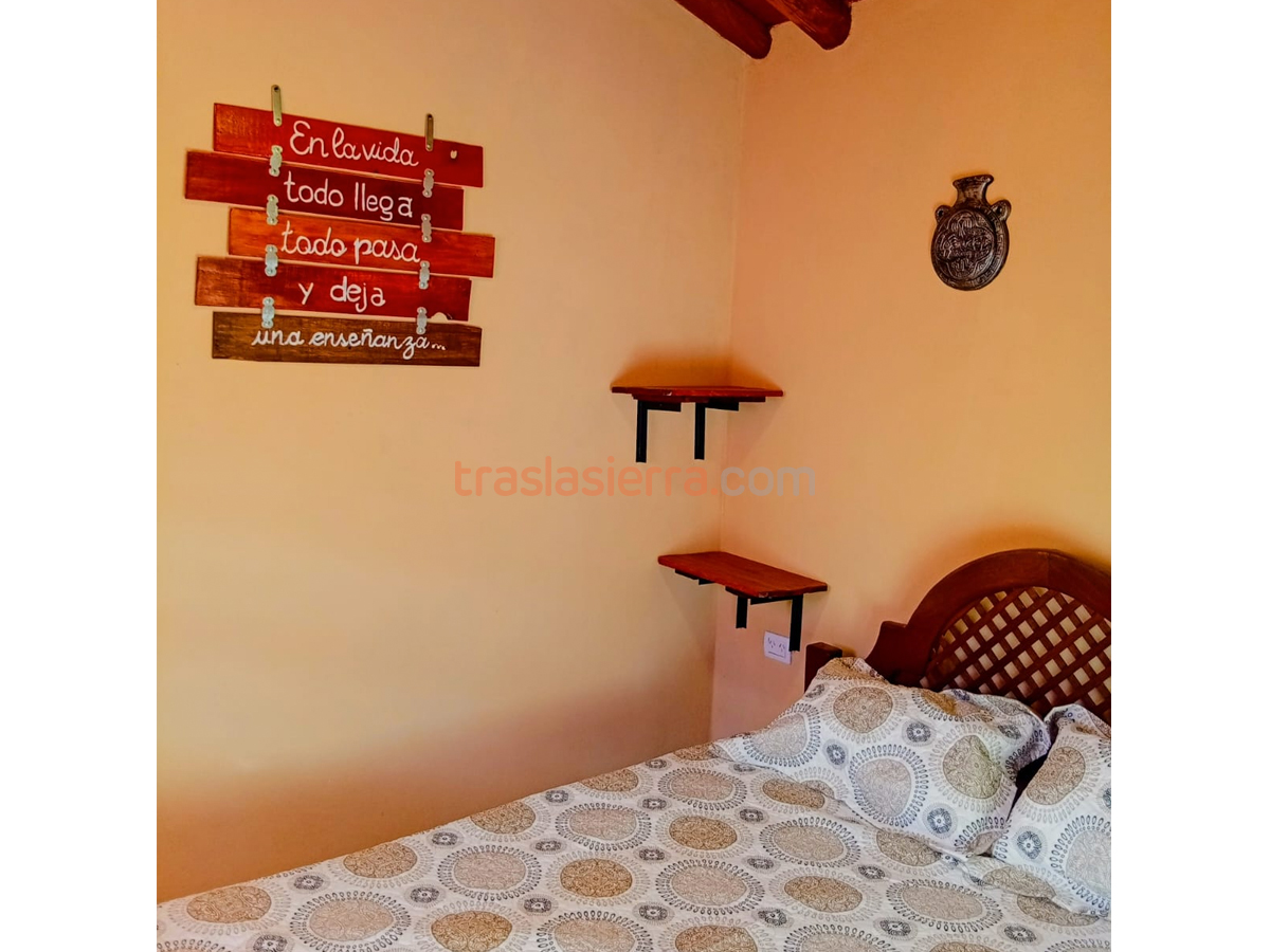 Dormitorio matrimonial | La Casita del Bosque - Panaholma - Traslasierra