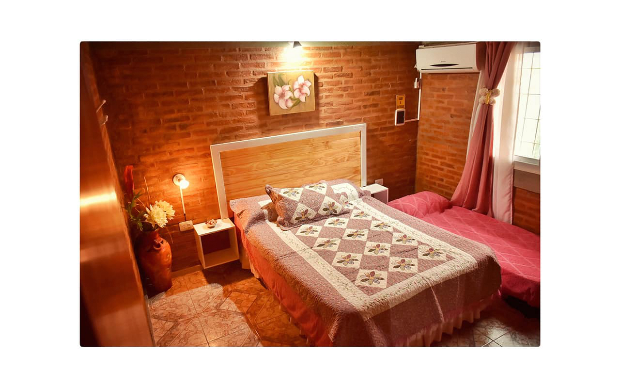 Dormitorios | Las Amelias Cabañas - Villa Cura Brochero - Traslasierra