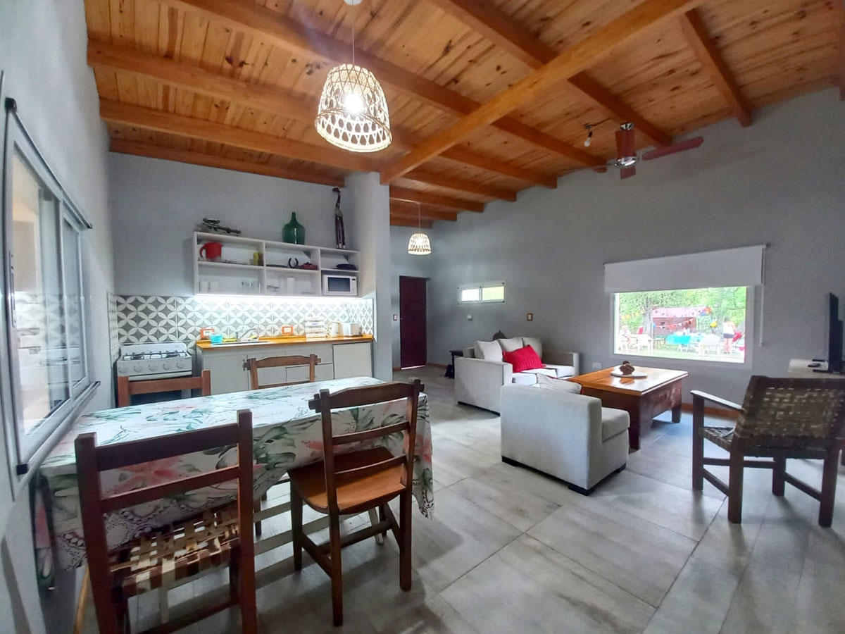 Espacio integrado | La Perlada casa - Las Calles - Traslasierra