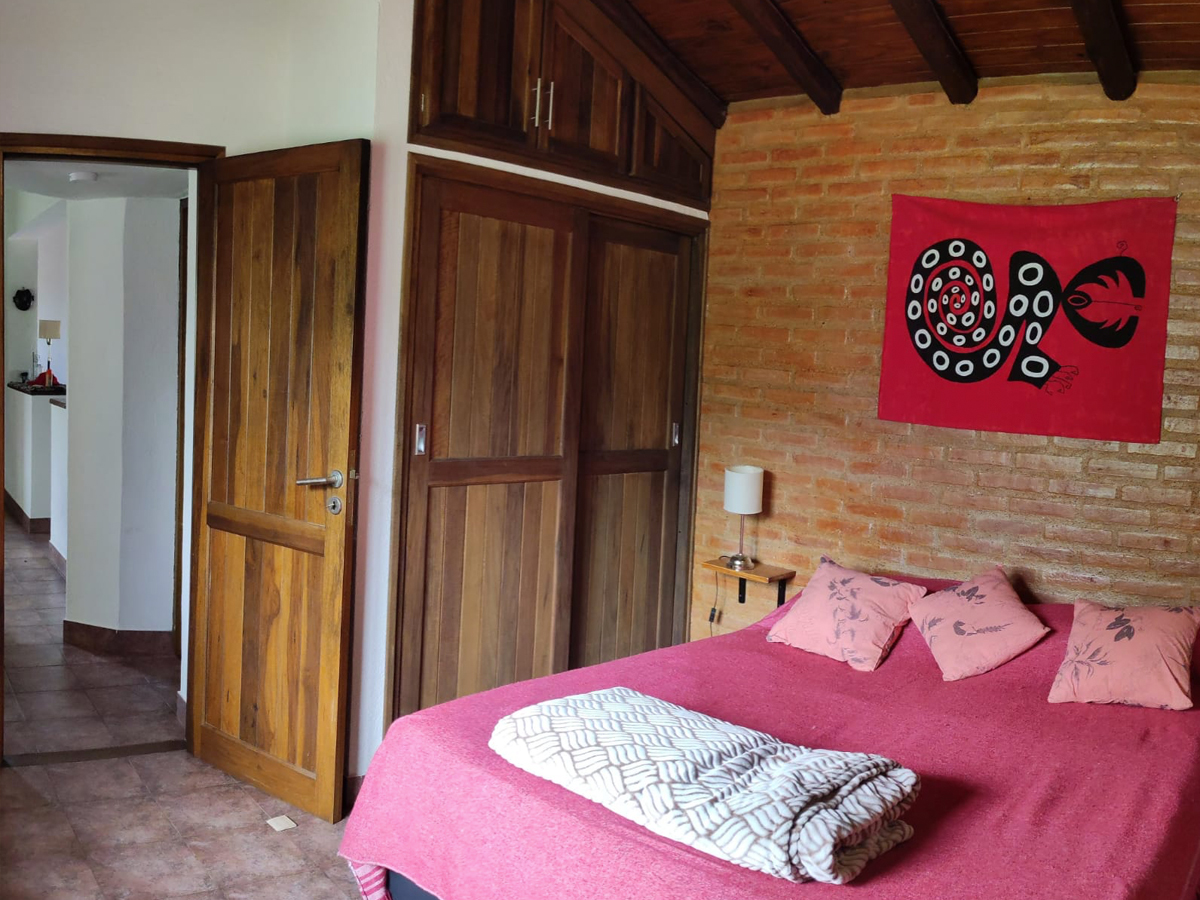 Dormitorio matrimonial que puede separarse en camas simples | Refugio San Javier - San Javier - Traslasierra