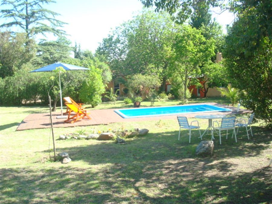 Parque y piscina | Don Esteban Cabaña - Las Chacras Sur - Traslasierra