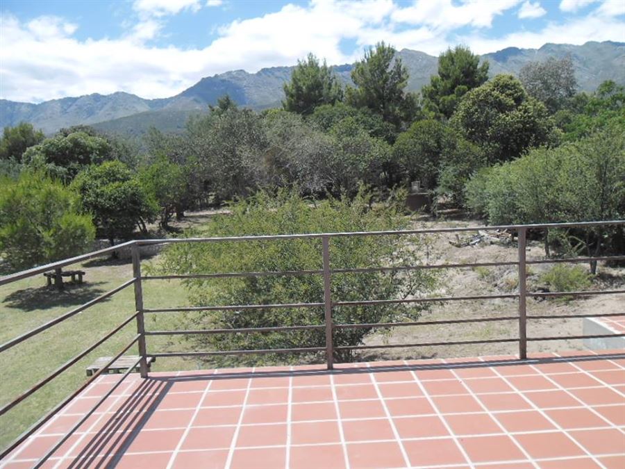 Vista desde terraza | Cuesta del Ciego Casa - Los Hornillos - Traslasierra