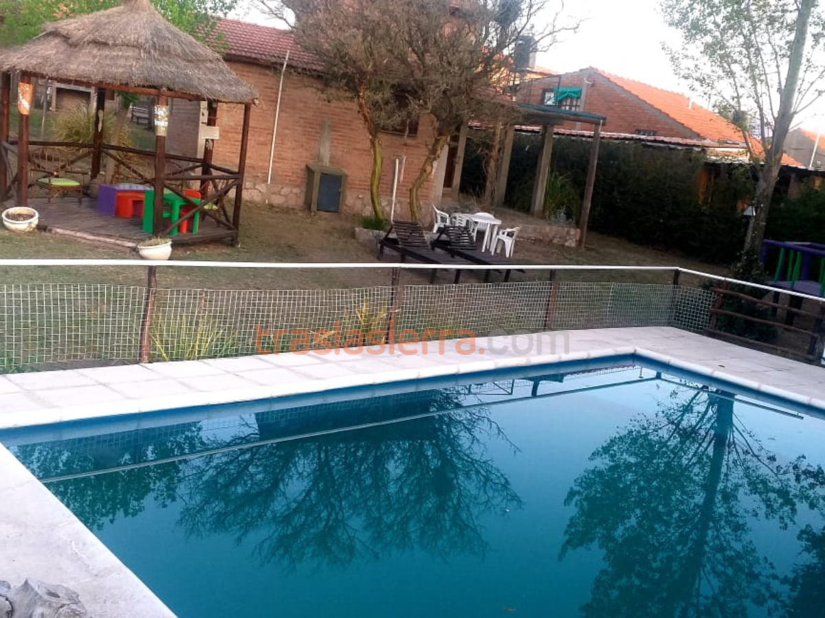 Piscina cercada | Los Chañaritos Cabañas - Arroyo de los Patos - Traslasierra