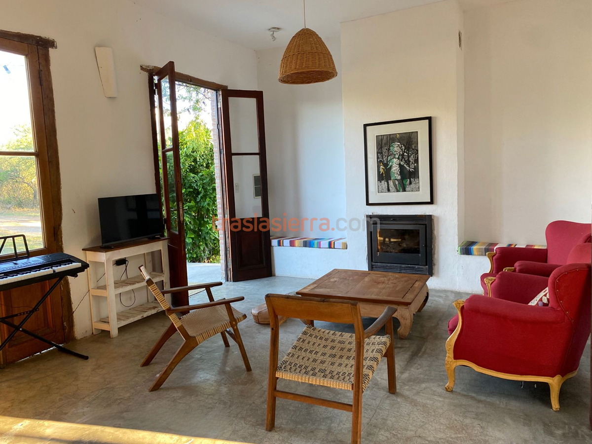 Living | La Casa de Las Brujas - Villa de Las Rosas - Traslasierra Living | La Casa de Las Brujas - Villa de Las Rosas - Traslasierra