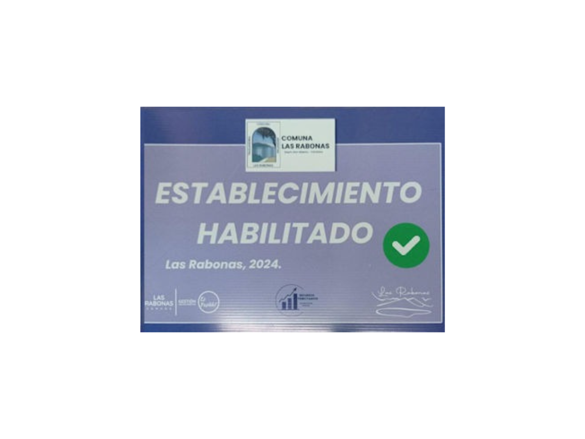 Establecimiento habilitado | Cabañas del Lago - Las Rabonas - Traslasierra Establecimiento habilitado | Cabañas del Lago - Las Rabonas - Traslasierra