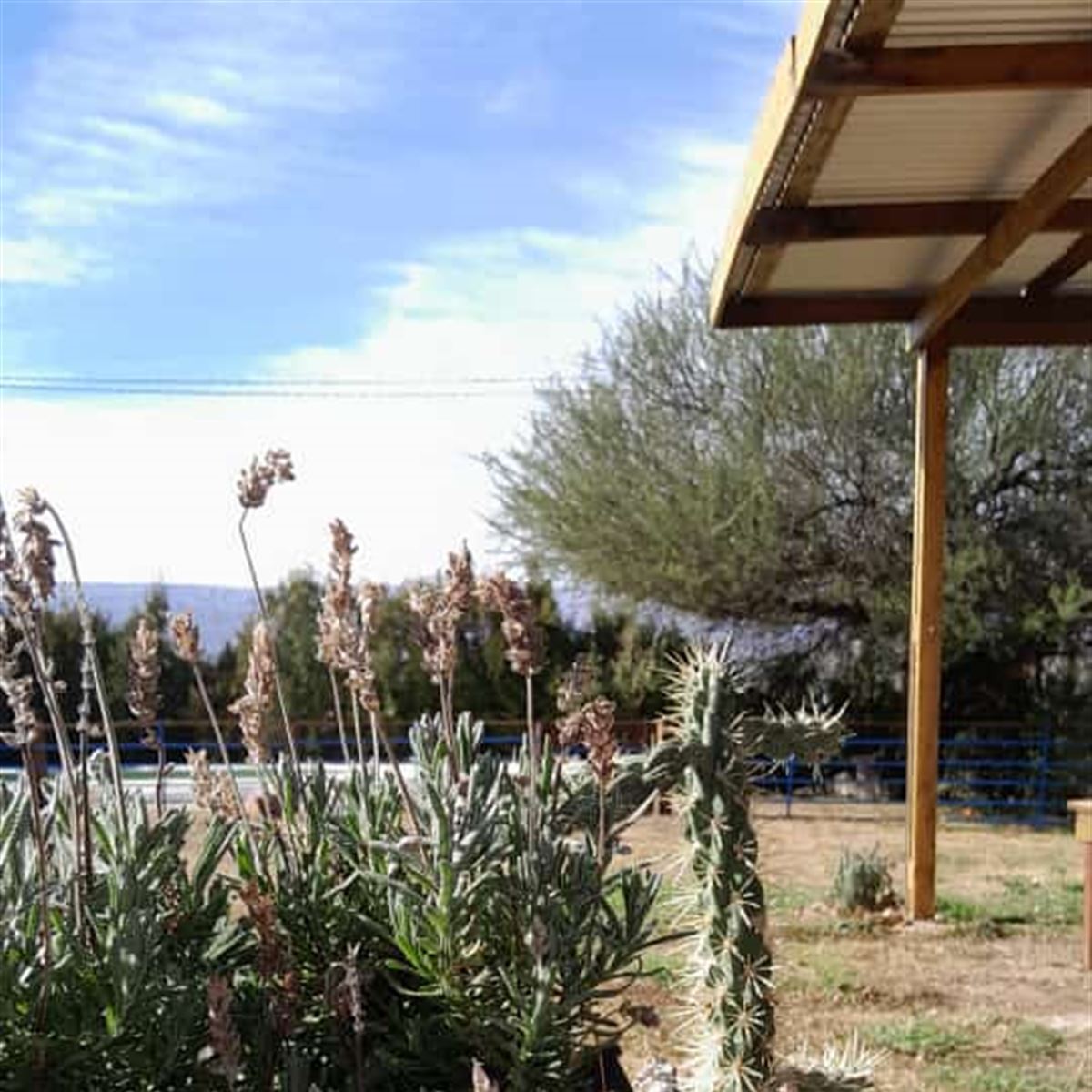 Exteriores | Terraza de Panaholma Cabañas - Panaholma - Traslasierra