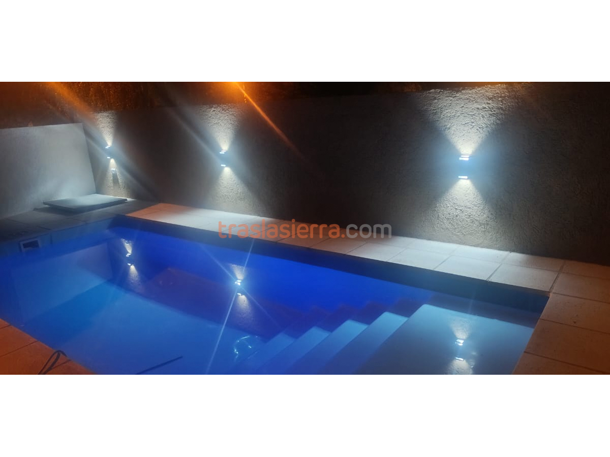 Piscina iluminada | Matías - Villa Cura Brochero - Traslasierra Piscina iluminada | Matías - Villa Cura Brochero - Traslasierra
