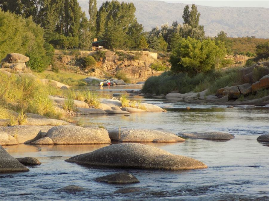 Río Panaholma | Terraza de Panaholma Cabañas - Panaholma - Traslasierra