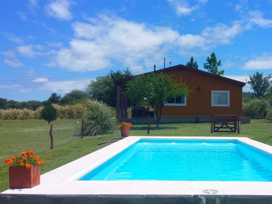 Cabaña hasta 5 personas y piscina | Casa de Campo Néctar - Las Maravillas - Traslasierra