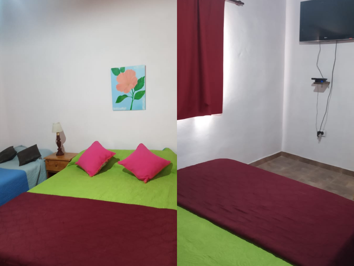 Dormitorio casa Rosada | Casas de Campo La Aguadita - Panaholma - Traslasierra
