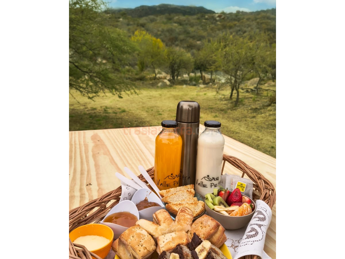 Desayuno | Valle Petra Cabañas - Panaholma - Traslasierra Desayuno | Valle Petra Cabañas - Panaholma - Traslasierra