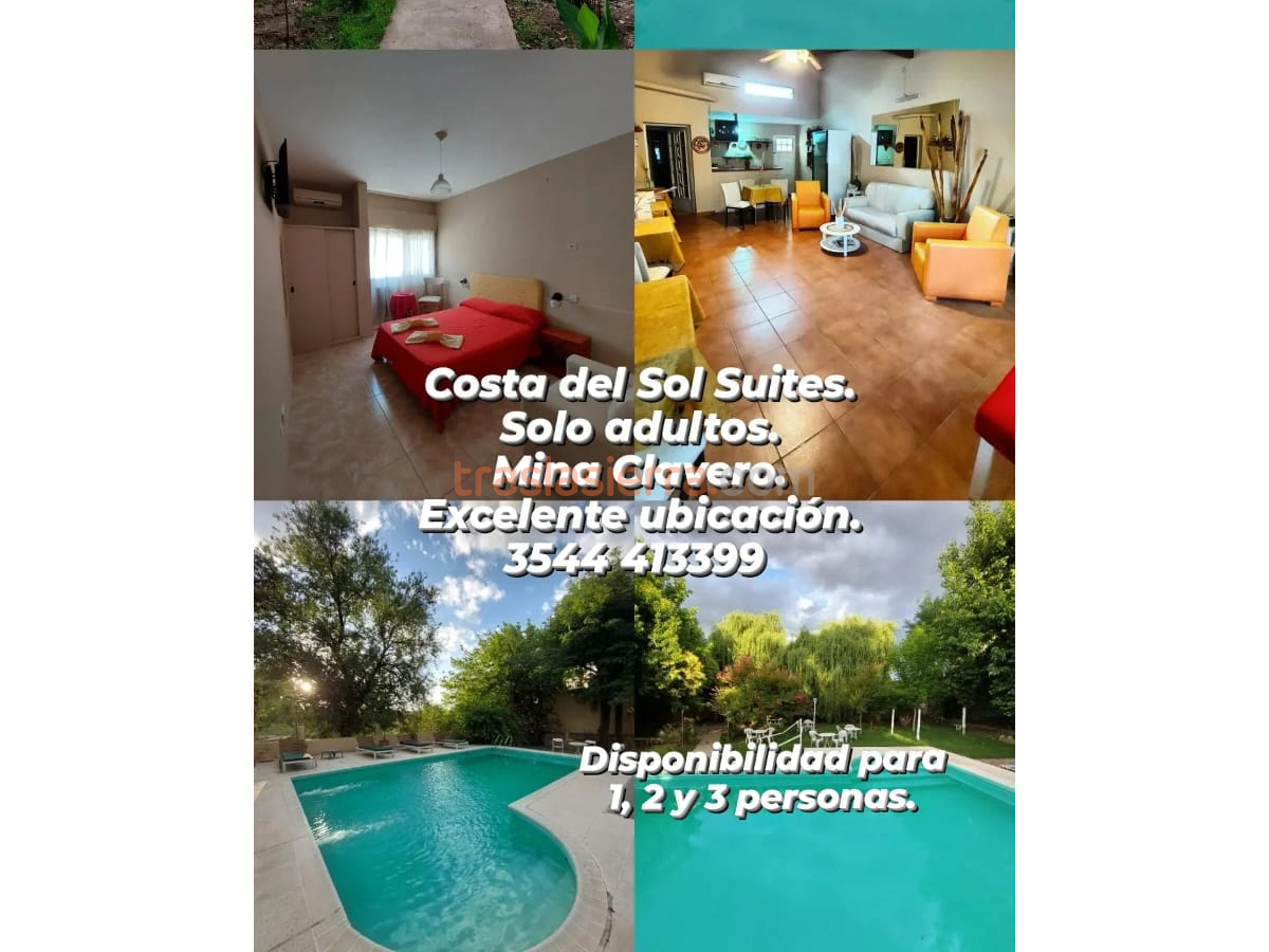 Suites solo adultos | Costa del Sol Suites solo Adultos - Mina Clavero - Traslasierra