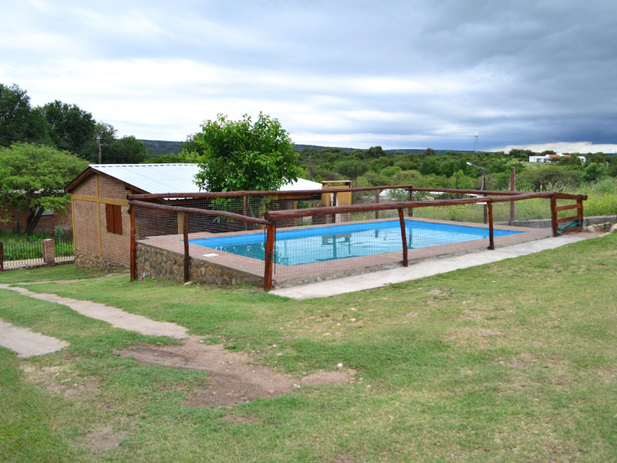 Parque y piscina | Mi Recreo Cabañas - Villa Cura Brochero - Traslasierra