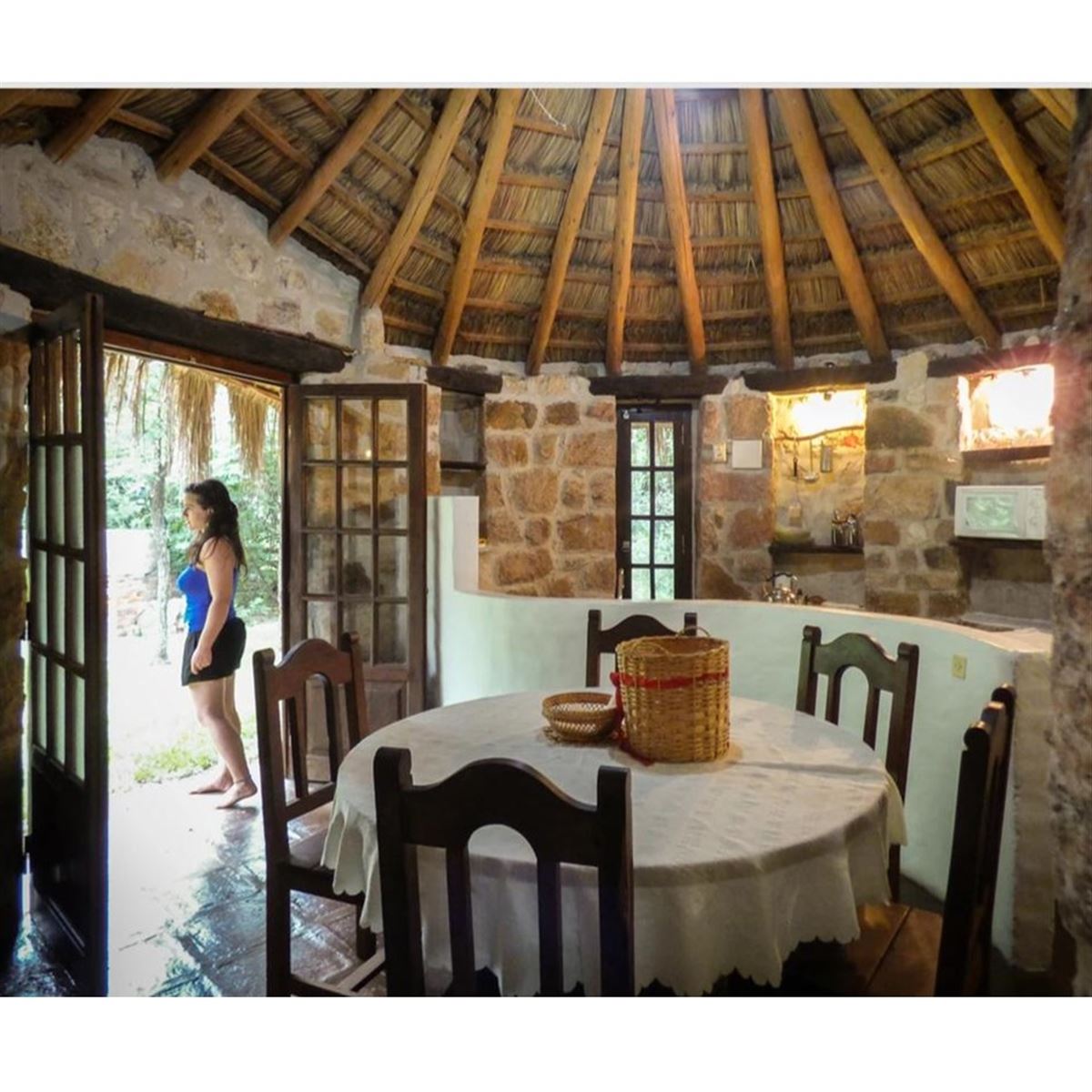 Comedor Casa de Piedra | Menta y Peperina Granja Familiar y Casas de Campo - Mina Clavero - Traslasierra