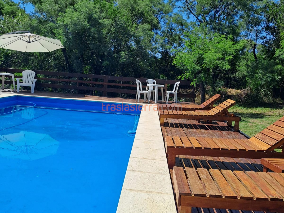 Piscina con deck | Sumak Ttika - San Lorenzo - Traslasierra Piscina con deck | Sumak Ttika - San Lorenzo - Traslasierra