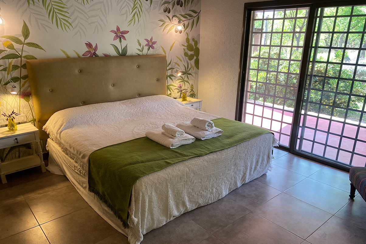 Dormitorio matrimonial en suite | Casa en Plantacion Sierra Pura - Corralito - Traslasierra