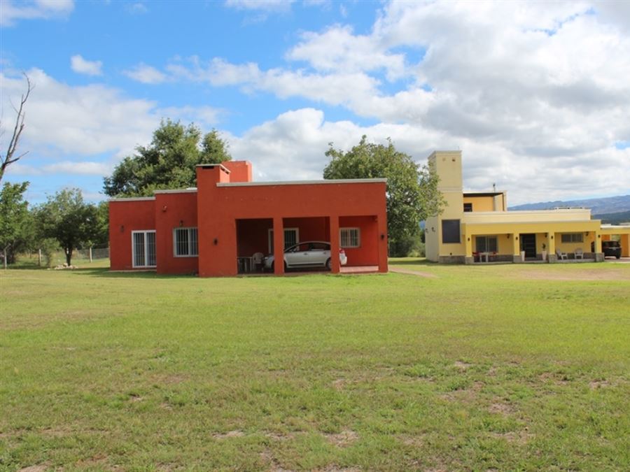 Disposición de las dos casas. | Costa Río Casas - Villa Cura Brochero - Traslasierra