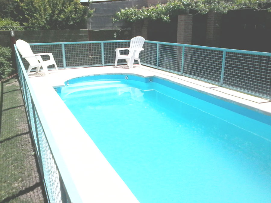 Piscina cercada | Luna Vallista Departamentos - Mina Clavero - Traslasierra