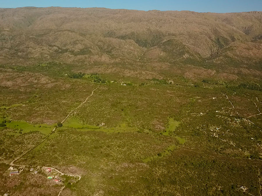 Vista hacia las Altas Cumbres - Traslasierra - Córdoba | Campo en Cañada del Sauce - Nono
