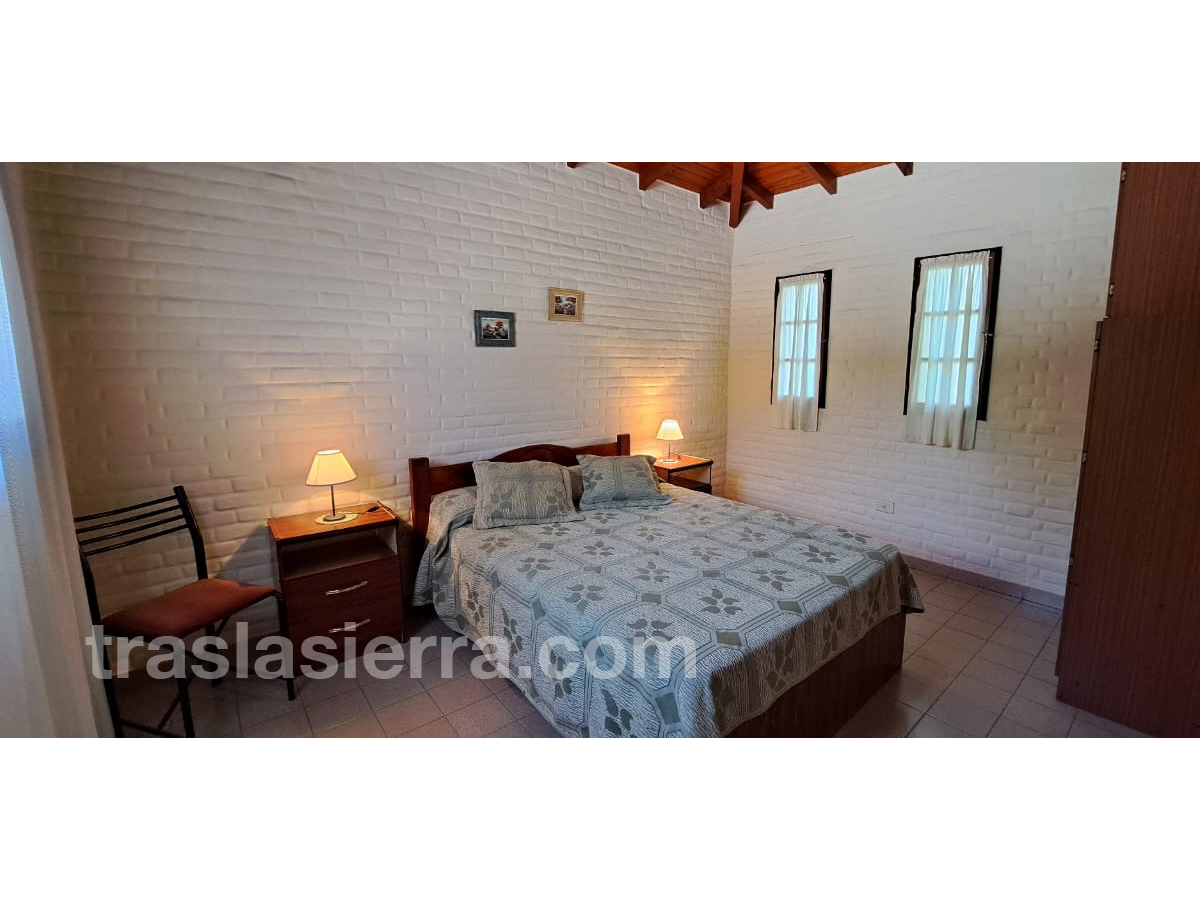 Dormitorio cama doble | Casa Bazán - Mina Clavero - Traslasierra Dormitorio cama doble | Casa Bazán - Mina Clavero - Traslasierra