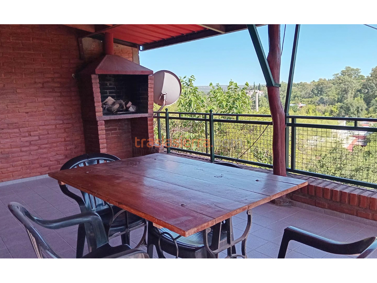 Cabaña galería con asador | La Celestina - Mina Clavero - Traslasierra