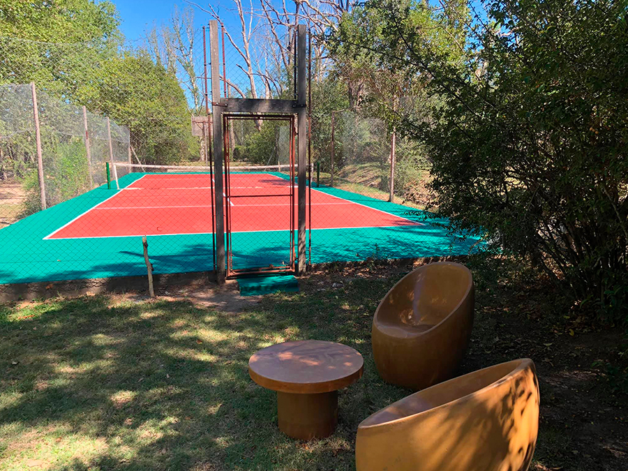 Cancha de tenis | Cabañas La Gloria - Nono - Traslasierra