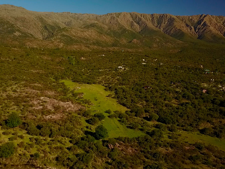 Vista hacia las Altas Cumbres, Traslasierra Córdoba | Campo en Cañada del Sauce - Nono