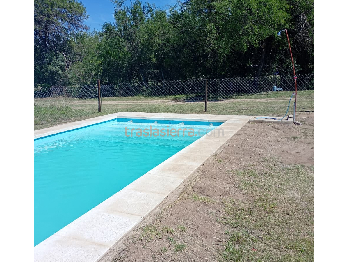 Piscina cercada | MaxMat - Villa Cura Brochero - Traslasierra