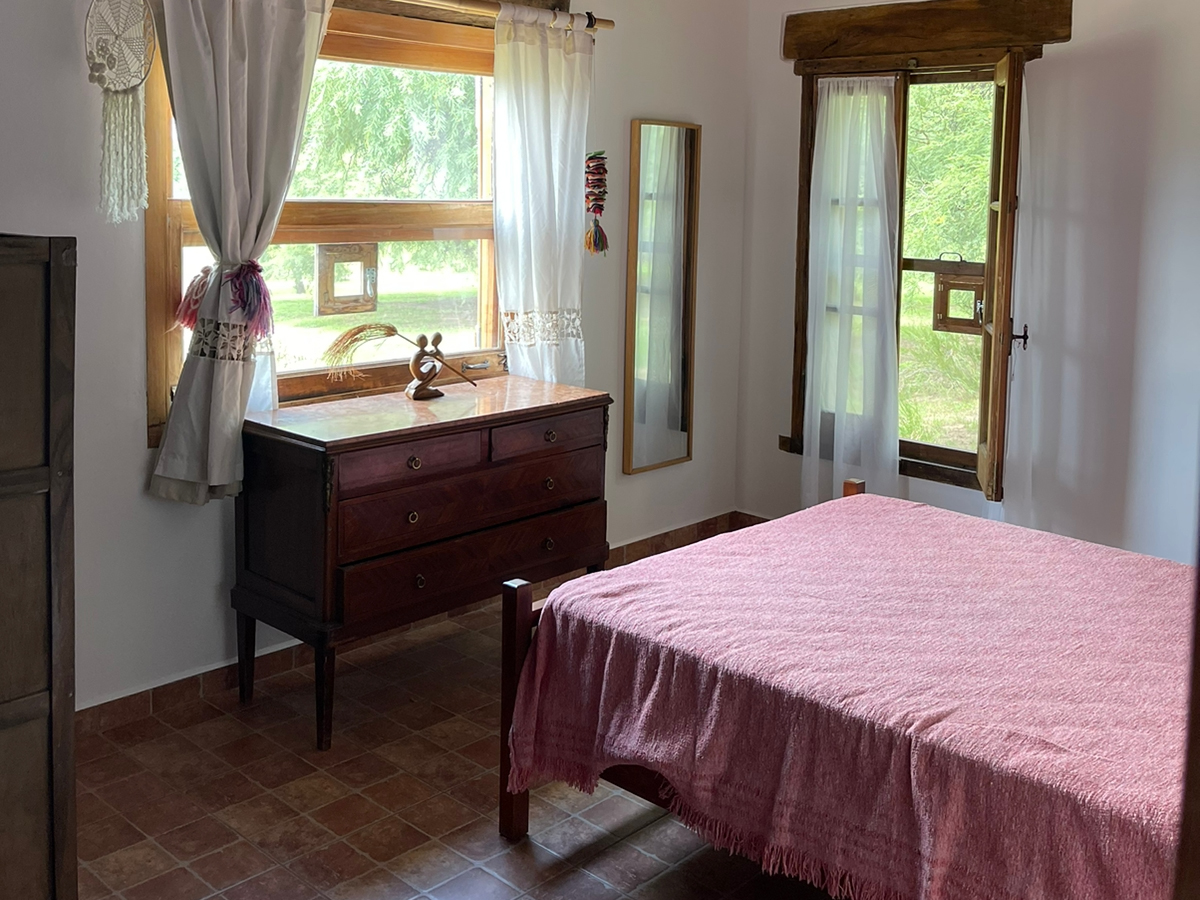 Casa 1 dormitorio matrimonial | Casas de campo La Chuña - Las Maravillas - Traslasierra