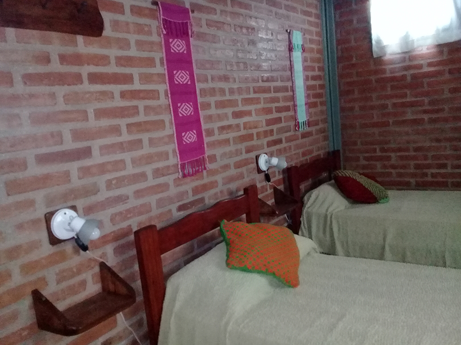 Dromitorio camas simples | Sol de las Sierras Casas Serranas - Panaholma - Traslasierra