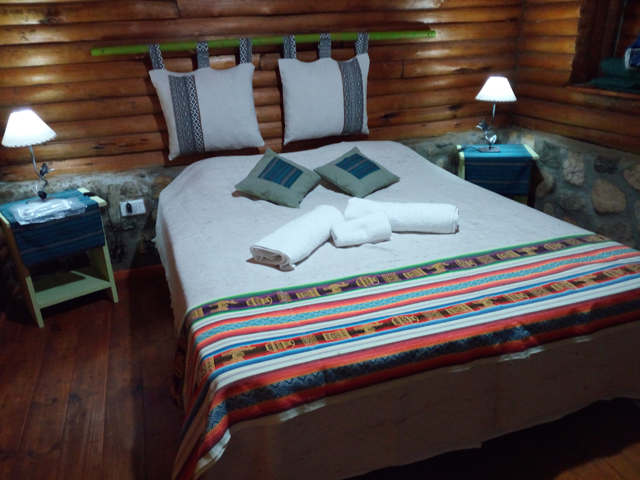 Dormitorio matrimonial | Mainame Cabañas - Los Hornillos - Traslasierra