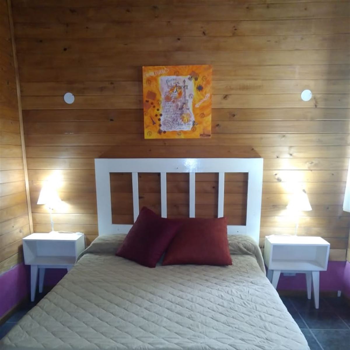 Interior cabaña 5 a 7 personas (1) | Suray Cabañas - Nono - Traslasierra